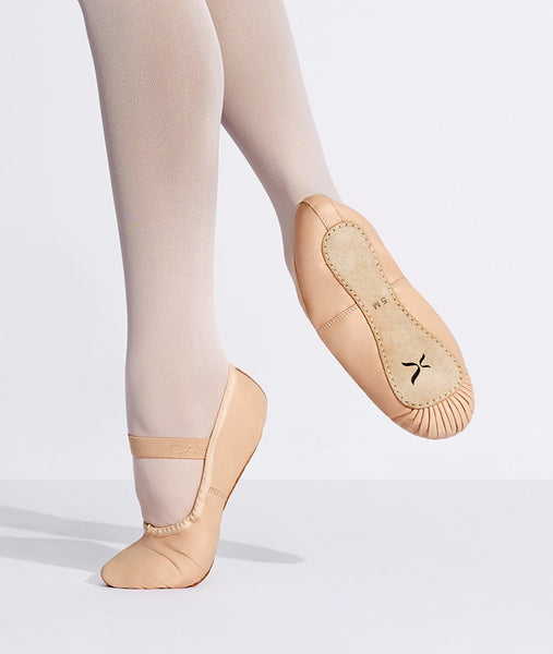 Capezio Leather "Clara" Ballet Slippers (Full-Sole)